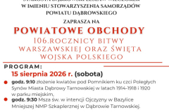 Czerwony i Biały Święto Niepodległości Plakat - 1